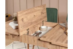 Spisebord & Kjøkkenbord-Corralez Bord 75 cm Tre/Natur,Grønn