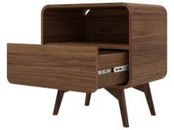 Avlastningsbord-Corvan Nattbord 55 cm brown