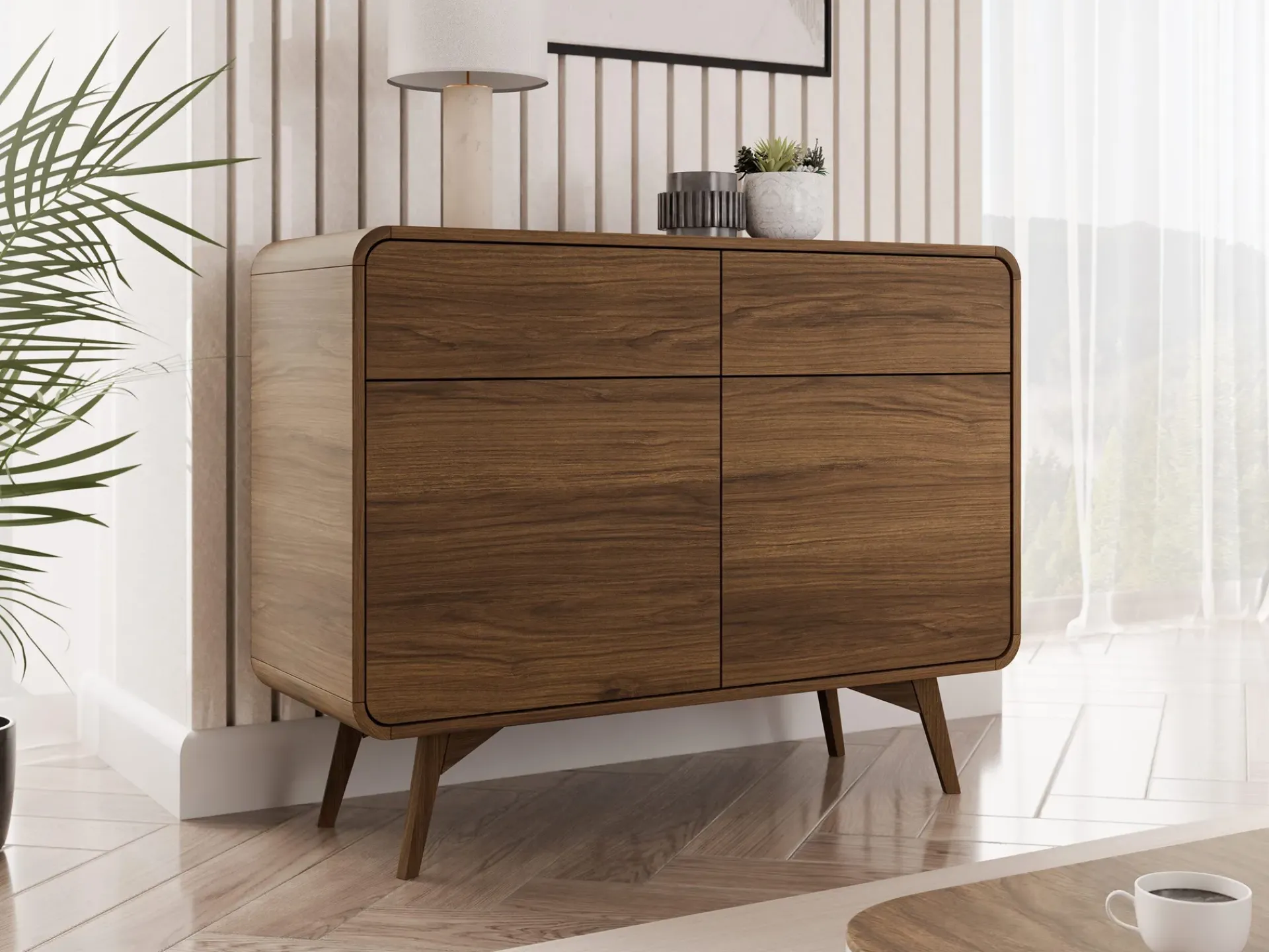 Skap|Oppbevaringsskap-Corvan Skjenk 108 cm brown
