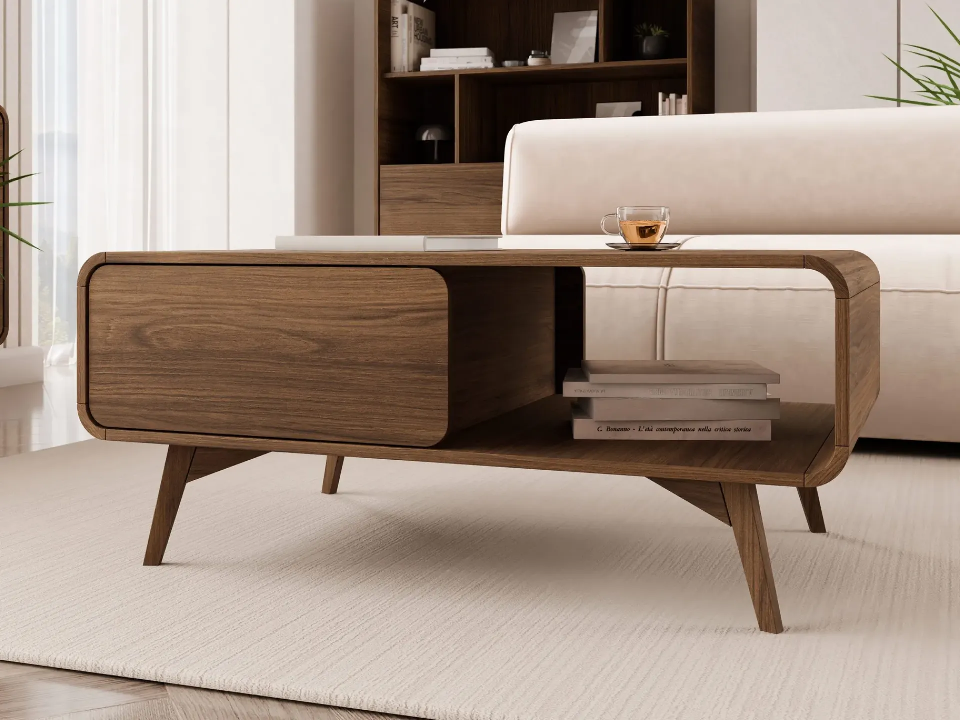 Sofabord-Corvan Sofabord 108 cm brown