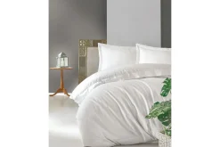 Cotton Box Sengetøysett Dobbelt 4-deler Premium Satin
