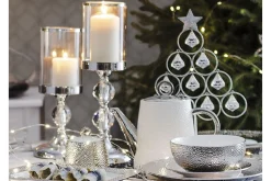 Skrivebordunderlag|Lysestaker Og Lykter-COTUI Lysestake 41 cm Silver 1