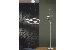 Trio Lighting Kjøkkenlampe|Taklampe-Course LED Pendellampe 60 Børstet Stål