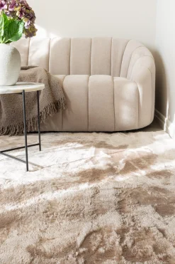 KM Home Moderne Tepper-Cozy Ryeteppe 160x230 cm Rektangulær Lin