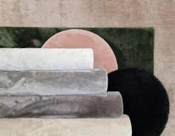 KM Home Moderne Tepper-Cozy Ryeteppe 160x230 cm Rektangulær Grey