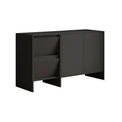 Sideboard & Skjenker-Crala Konsoll 130x81,8x44 cm Antrasitt