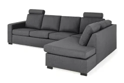 Basic Home Crazy Limited Edition 4-seters Høyrevendt L-formet Sjeselongsofa i Stoff