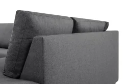 Basic Home Crazy Limited Edition 4-seters Høyrevendt L-formet Sjeselongsofa i Stoff