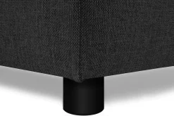 Basic Home Sofa Med Sjeselong-Crazy 4-seters Høyrevendt L-formet Sjeselongsofa i Stoff Grey