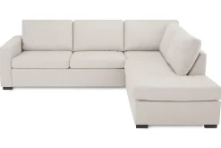 Basic Home Crazy 3-seters Høyrevendt L-formet Sjeselongsofa i Stoff