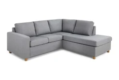 Basic Home Crazy 3-seters Høyrevendt L-formet Sjeselongsofa i Stoff