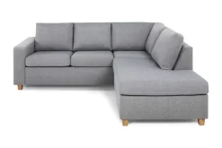 Basic Home Crazy 3-seters Høyrevendt L-formet Sjeselongsofa i Stoff