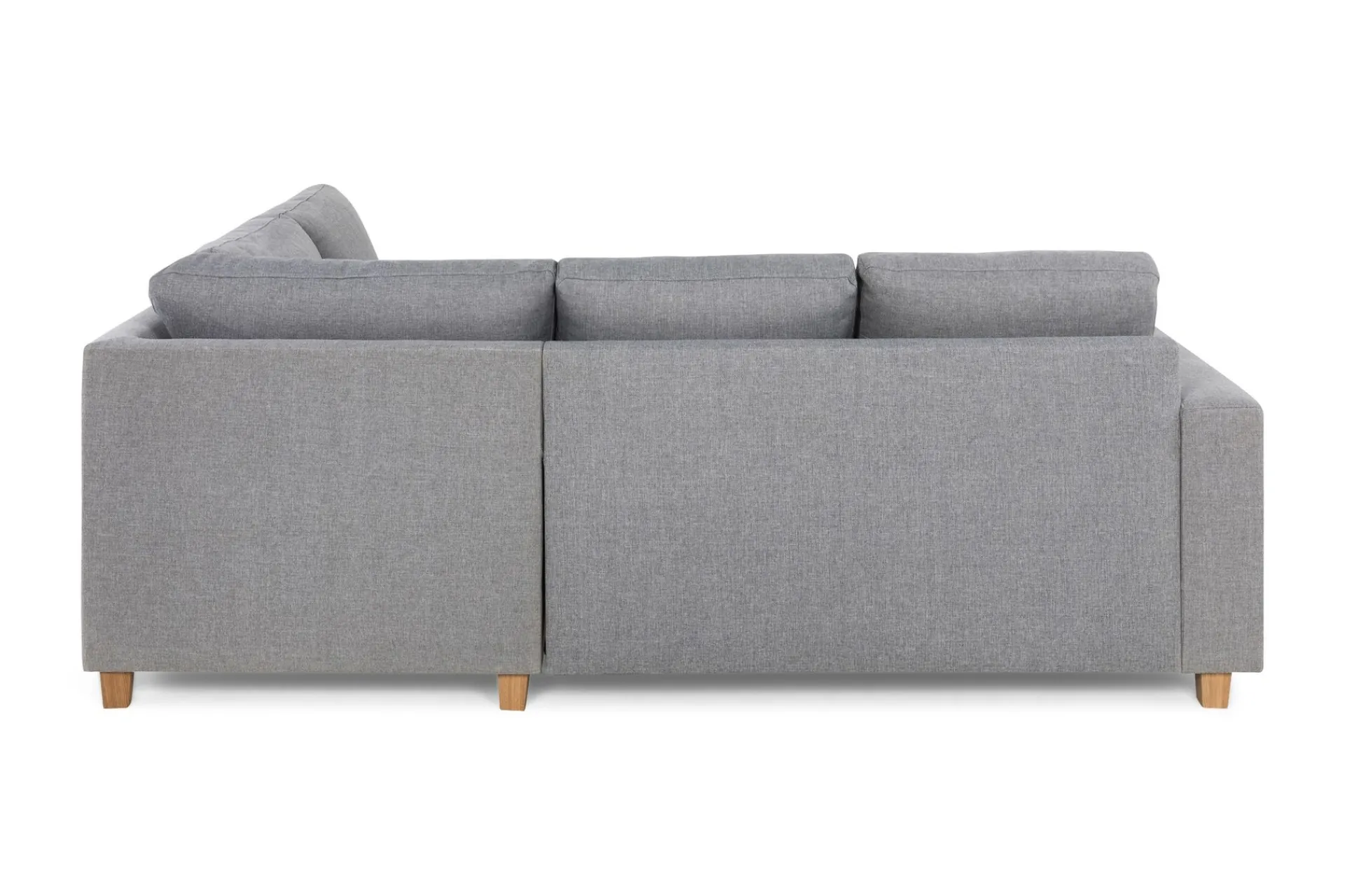 Basic Home Crazy 3-seters Høyrevendt L-formet Sjeselongsofa i Stoff