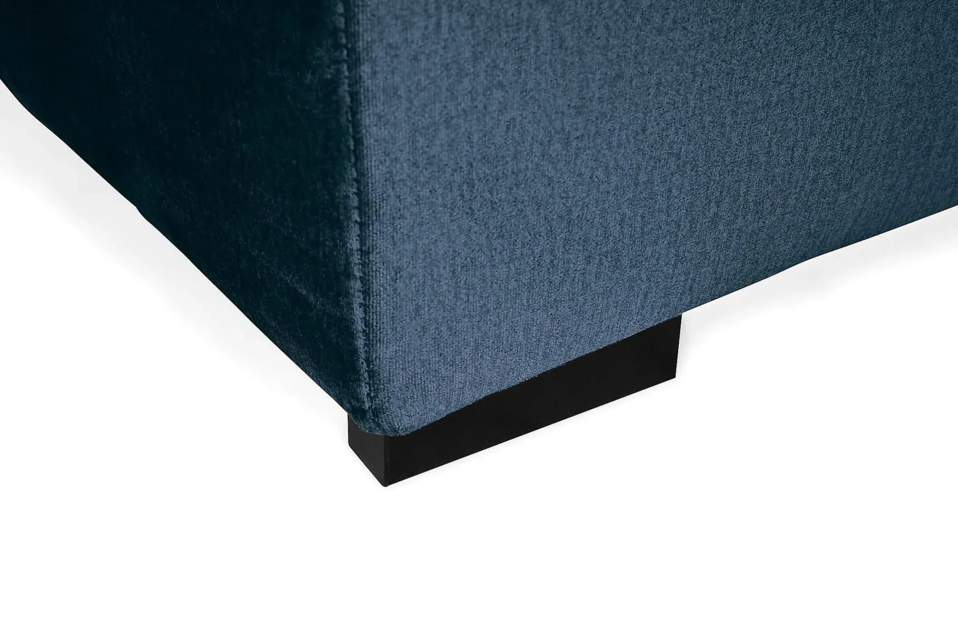 Basic Home Crazy 4-seters Høyrevendt U-formet Large Sofa med Divan og Sjeselong i Fløyel