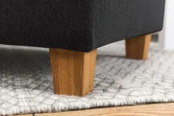 Basic Home Hjørnesofa-Crazy 7-seters Vendbar U-formet XX-Large Hjørnesofa med Divan i Stoff Grey