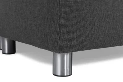 Basic Home Crazy 7-seters Vendbar U-formet XX-Large Hjørnesofa med Divan i Stoff