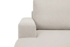 Basic Home 2 Seter Sofa|Sofa Med Sjeselong-Crazy 7-seters Vendbar U-formet XX-Large Hjørnesofa med Divan i Stoff Beige