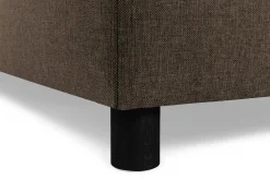Basic Home Crazy 4-seters Venstrevendt U-formet Large Sofa med Divan og Sjeselong i Stoff