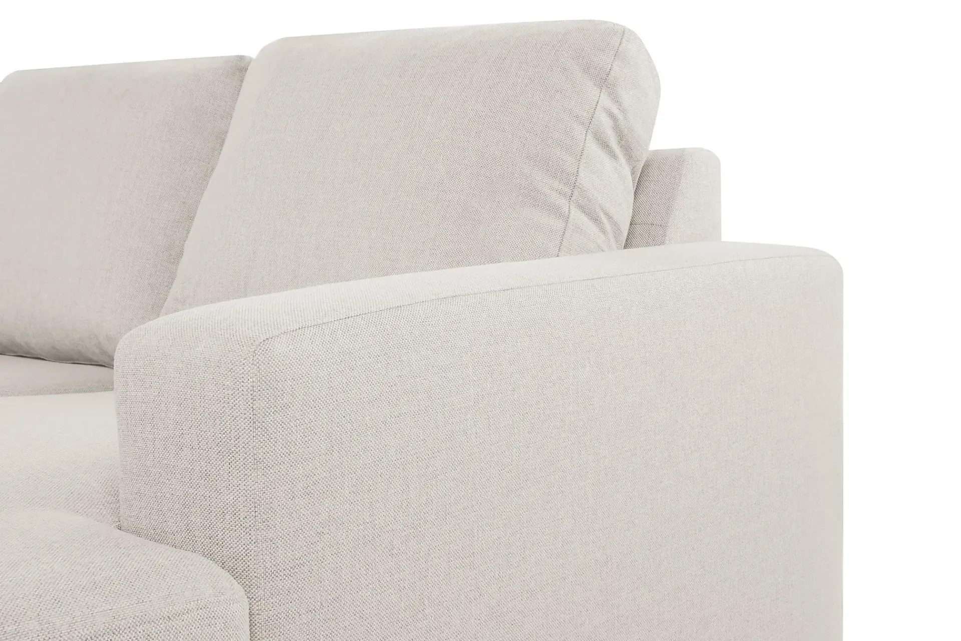 Basic Home 2 Seter Sofa|Sofa Med Sjeselong-Crazy 6-seters Venstrevendt U-formet XX-Large Sofa med Divan og Sjeselong i Stoff Beige