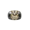 Trio Lighting Kjøkkenlampe|Barnelampe-Crystel Taklampe 50 cm 5xE14 Krom/Krok glass