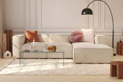 Andrarum Cubo 4-seters Vendbar L-formet Dyp Modulsofa med Divan i Manchester