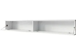 Concept 55 Tv-Skap|Tv-Benk & Mediabenk-Cuguen Vegghengt TV-benk med oppbevaring 180x32x30 cm Hvit