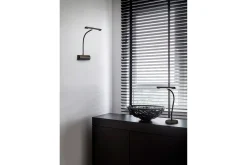 Trio Lighting Kjøkkenlampe|Vinduslampe-Curtis LED-Bordlampe Mattsvart