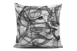 Pynteputer-Cushion Love Putetrekk 45x45 cm Svart,Hvit