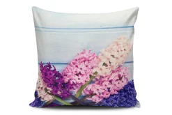 Pynteputer-Cushion Love Putetrekk 45x45 cm Flerfarget