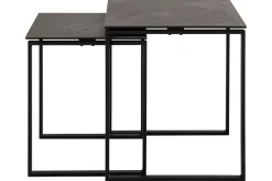 Avlastningsbord|Sofabord-Cynthia Sofabord 50 cm Svart