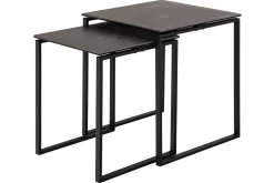 Avlastningsbord|Sofabord-Cynthia Sofabord 50 cm Svart