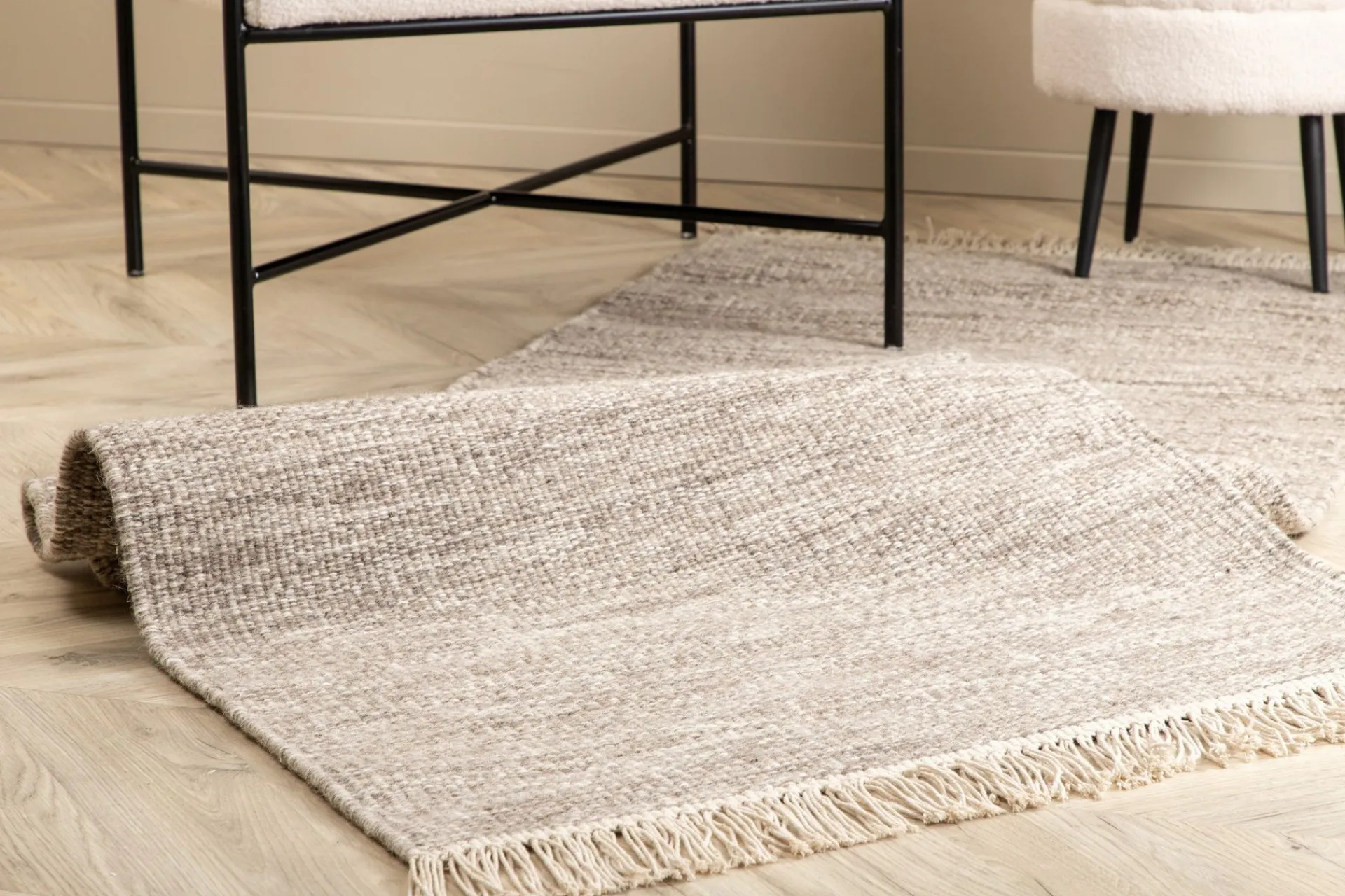 Venture Home Moderne Tepper-Cyrus Ullmatte 80x250 cm Beige
