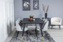 Venture Home Daicy Spisegruppe 180 cm inkl. 6 Foyos Stoler