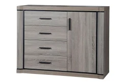 Sideboard & Skjenker-Dallas Skjenk 117x43,5x91 cm trøffel