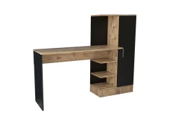 Kontorbord-Dalran Skrivebord 152 cm Natur/Svart
