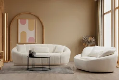 2 Seter Sofa-Dara Sofa 2-seter Beige