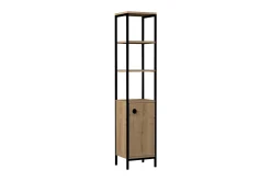 Baderom-Dasaki Bad Oppbevaring 162x38 cm 4 Hyller Blå,Antracit