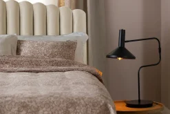 Sengetilbehør & Sengegavl-Davia Sengegavl Fløyel 160 cm Beige