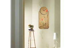 Decorative MDF Clock (2 Pieces) 68x32