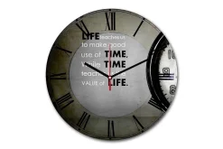 Veggklokke-Decorative MDF Clock 30x Flerfärgad