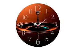 Veggklokke-Decorative MDF Clock 40x Flerfärgad
