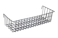 Kurver-Decorative Metal Wall Accessory 16x38 Svart