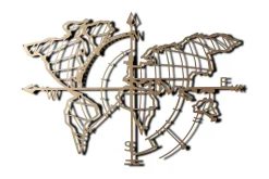 Decorative Metal Wall Accessory 65x95