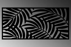 Skilt-Decorative Panel 4 - Veggdekor Svart