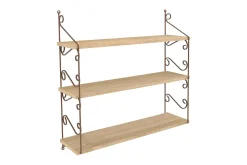 Vegghylle-Decormet Vegghylle 3 Hyller Brun