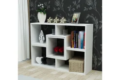 Vegghylle-Decorotika Bokhylle Lav Hvit