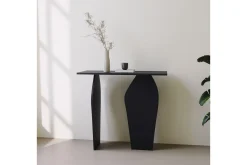 Gangbord|Avlastningsbord-Decorotika Kommode 100 cm Svart