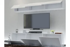 Tv-Møbelsett-Decorotika TV-benk Hvit