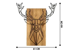 Deer Veggdekor