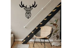 Skilt-Deer2 Veggdekor Svart